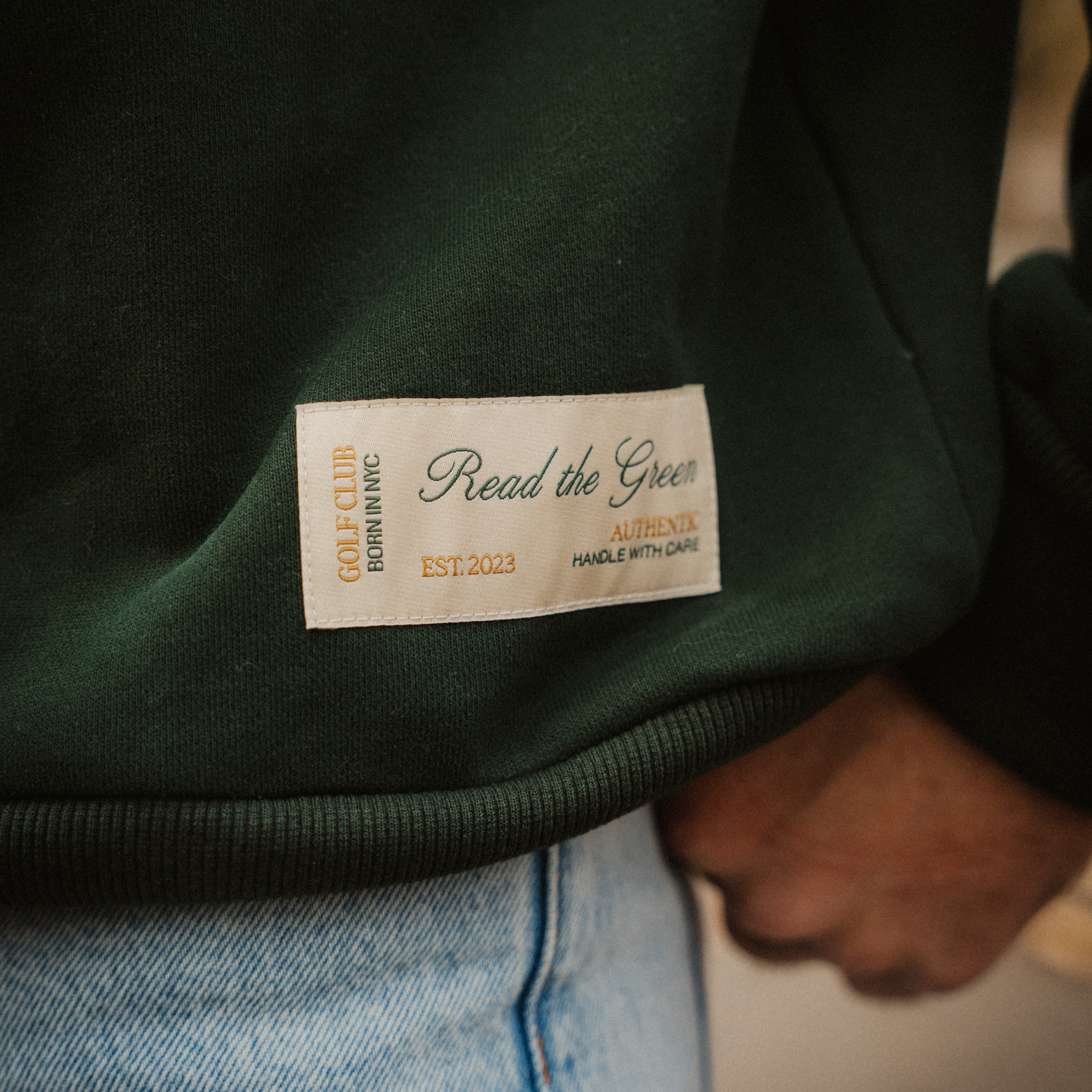 The Varsity Crewneck | Green