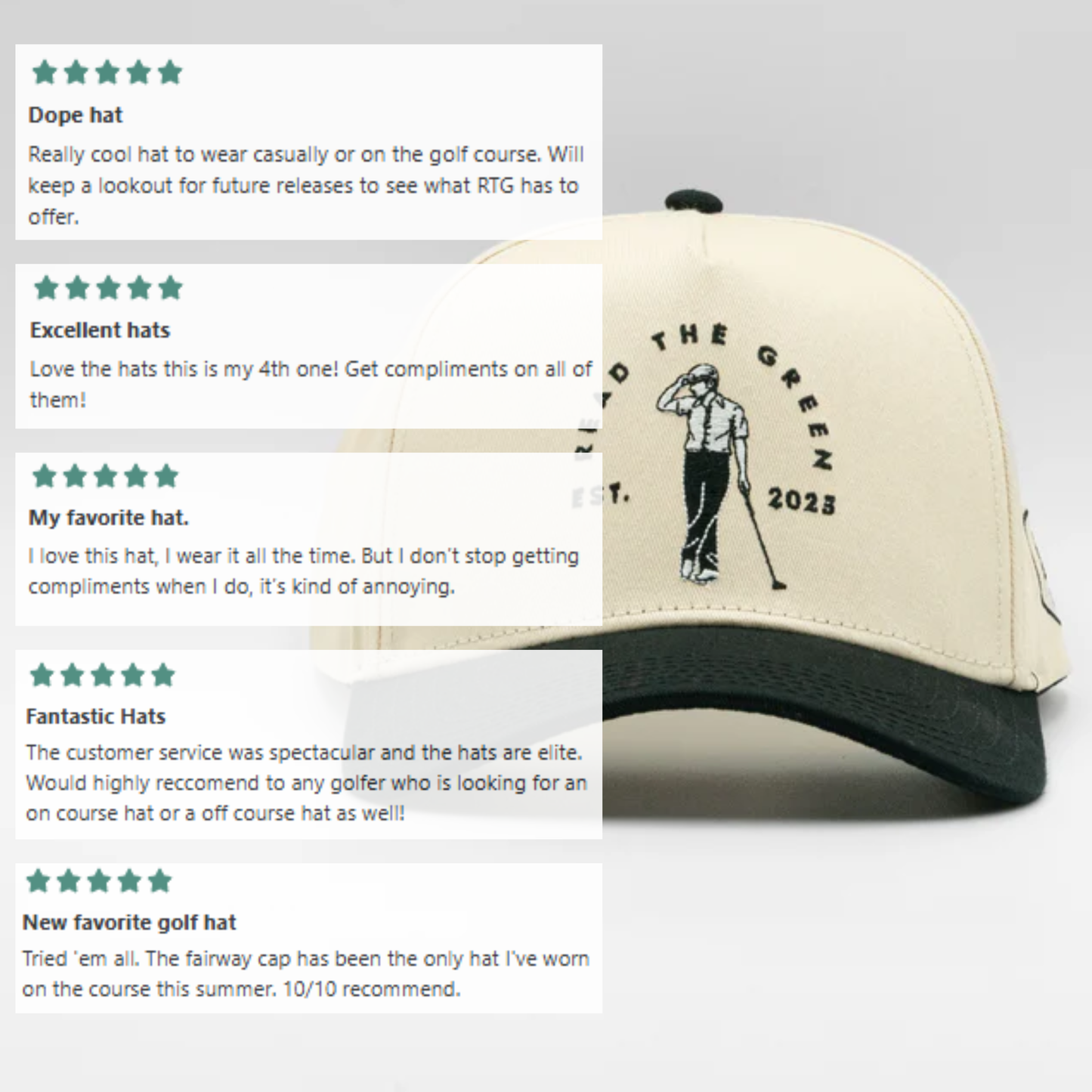 Founder's Cap | Black & Natural