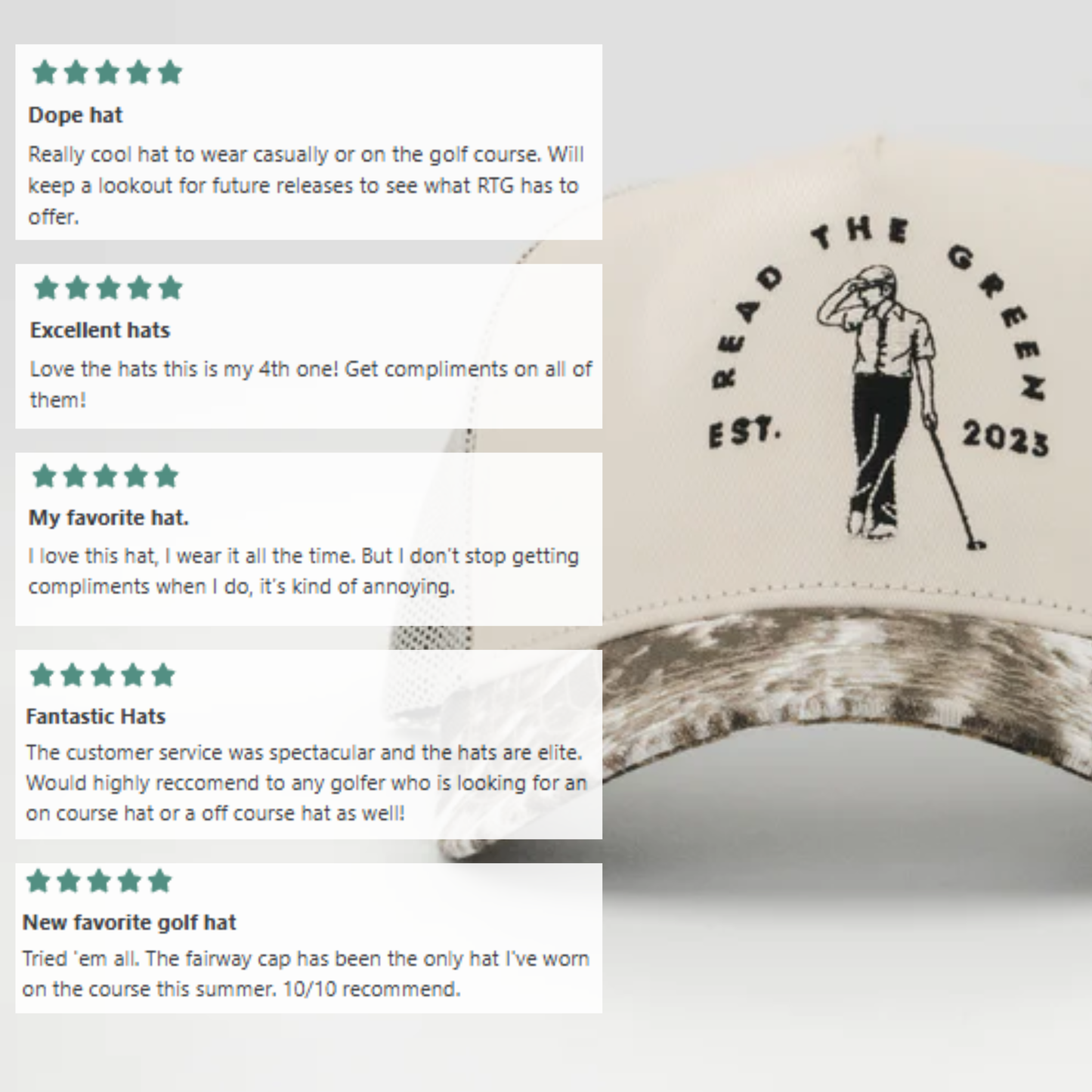 Trucker Hat | Natural & Camo