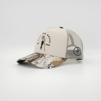 Trucker Hat | Natural & Camo
