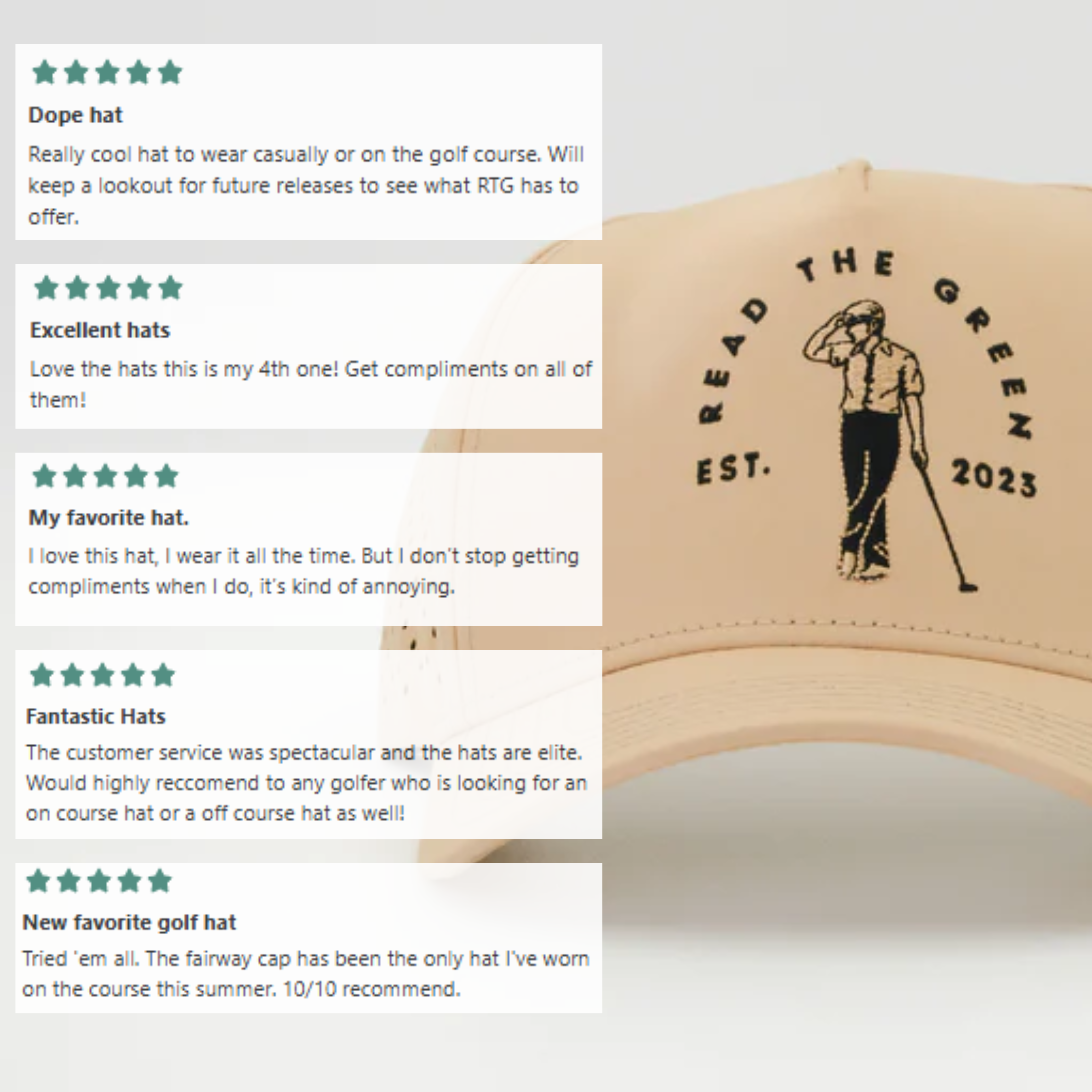 Fairway Performance Cap | Sand