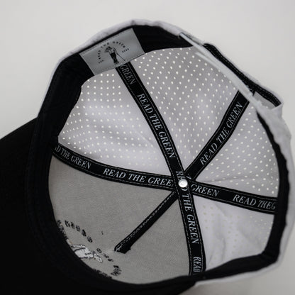 Fairway Performance Cap | Black & White
