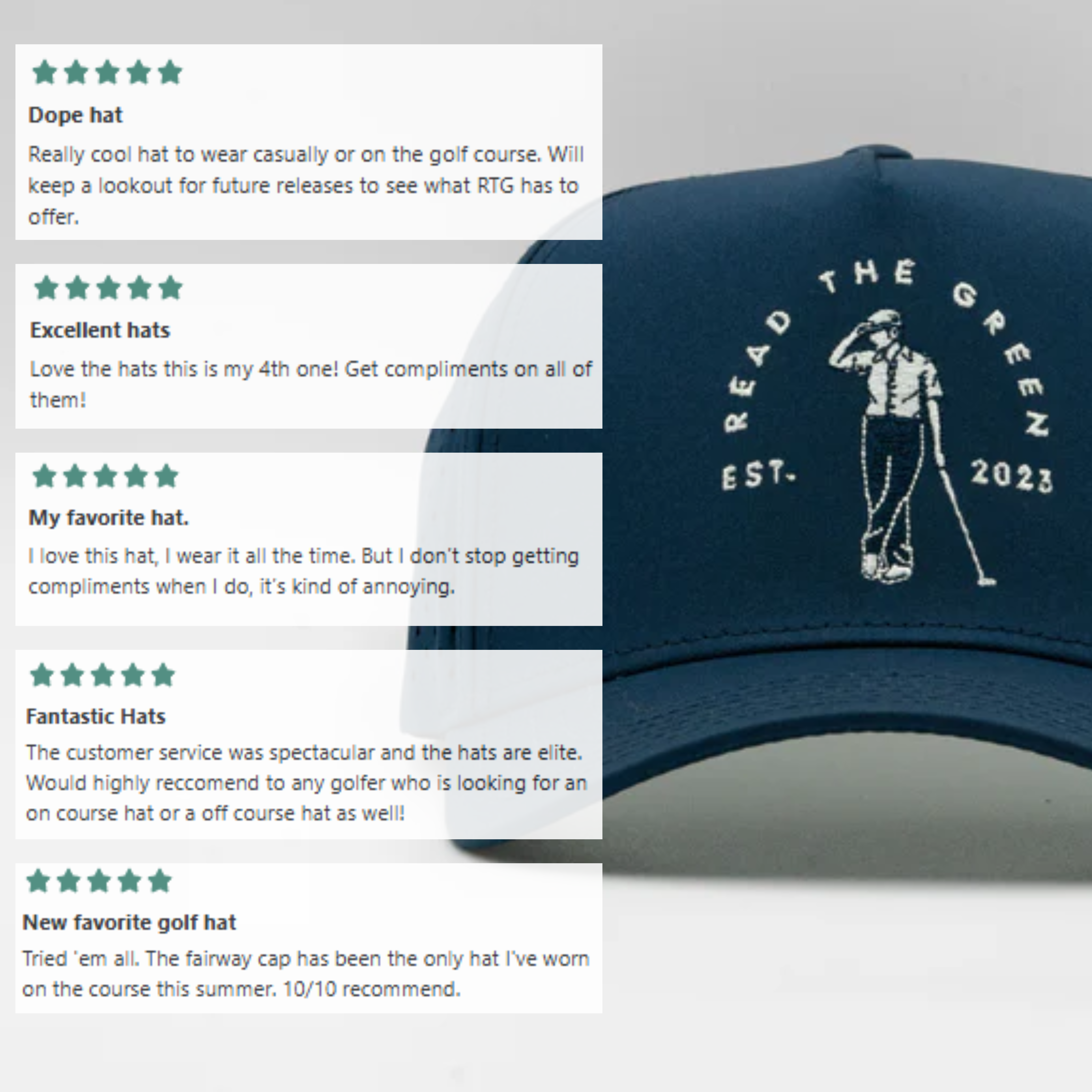 Fairway Performance Cap | Navy