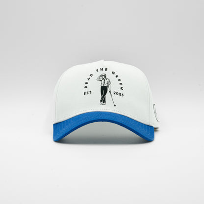 Founder's Cap | Royal Blue & White