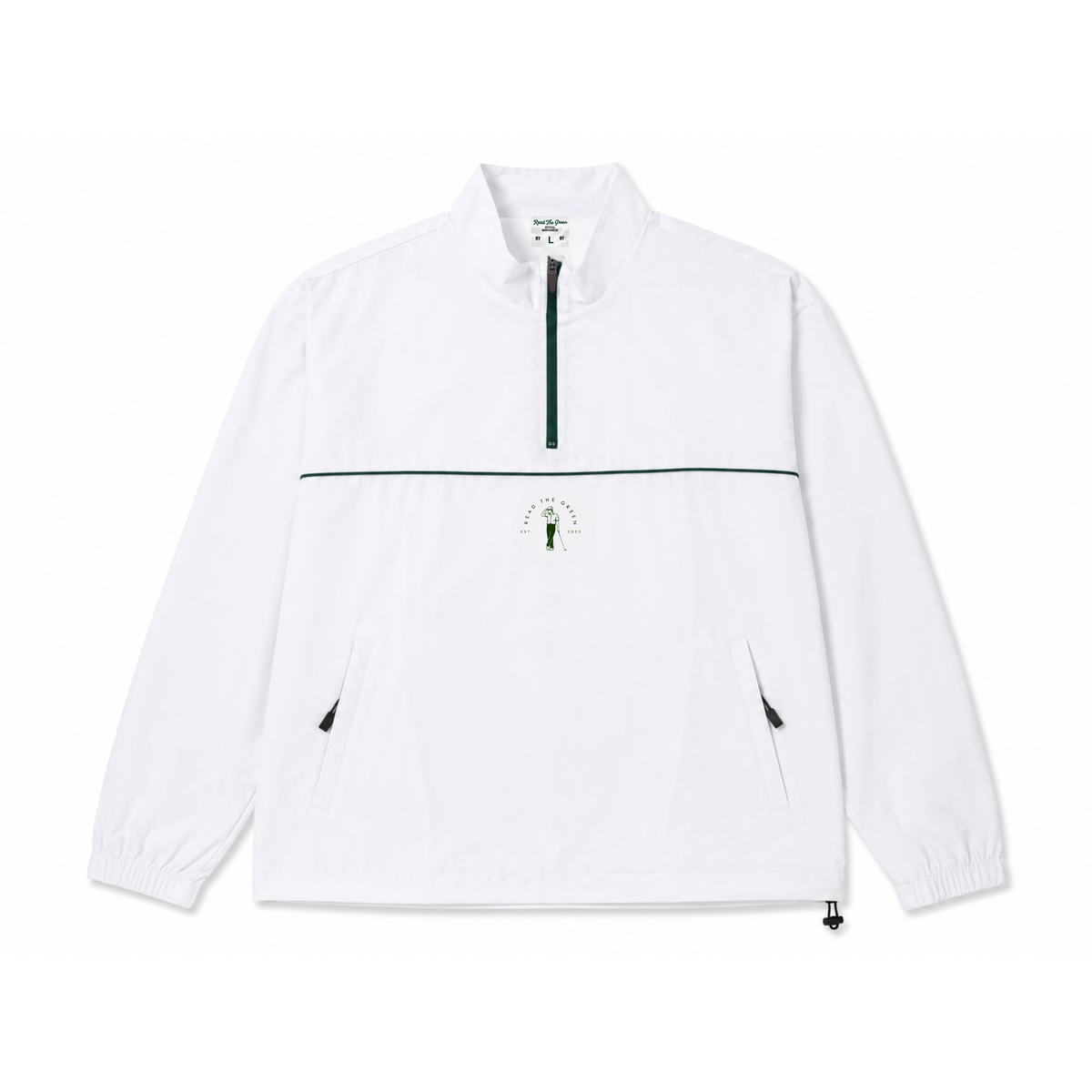 Fairway 1/4 Zip | White