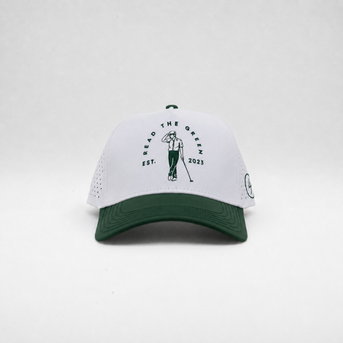 Fairway Performance Cap | Green & White