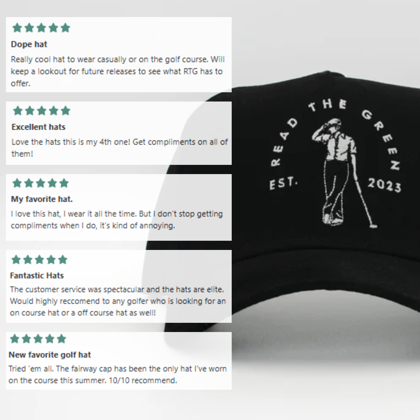 Fairway Performance Cap | Black