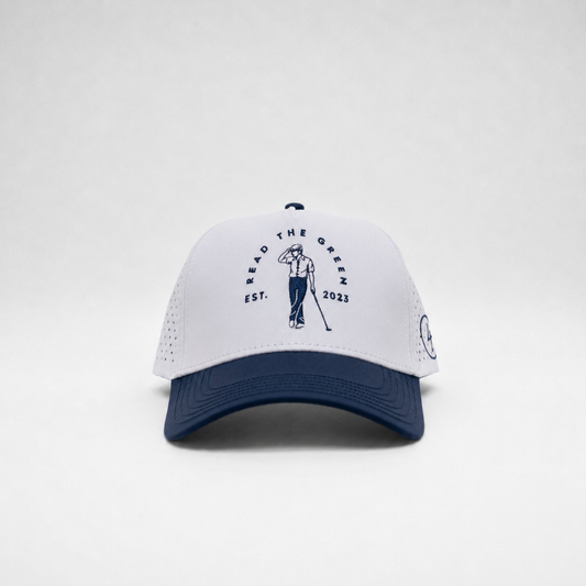 Fairway Performance Cap | Navy & White