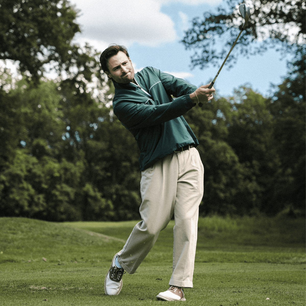 Fairway 1/4 Zip | Forest
