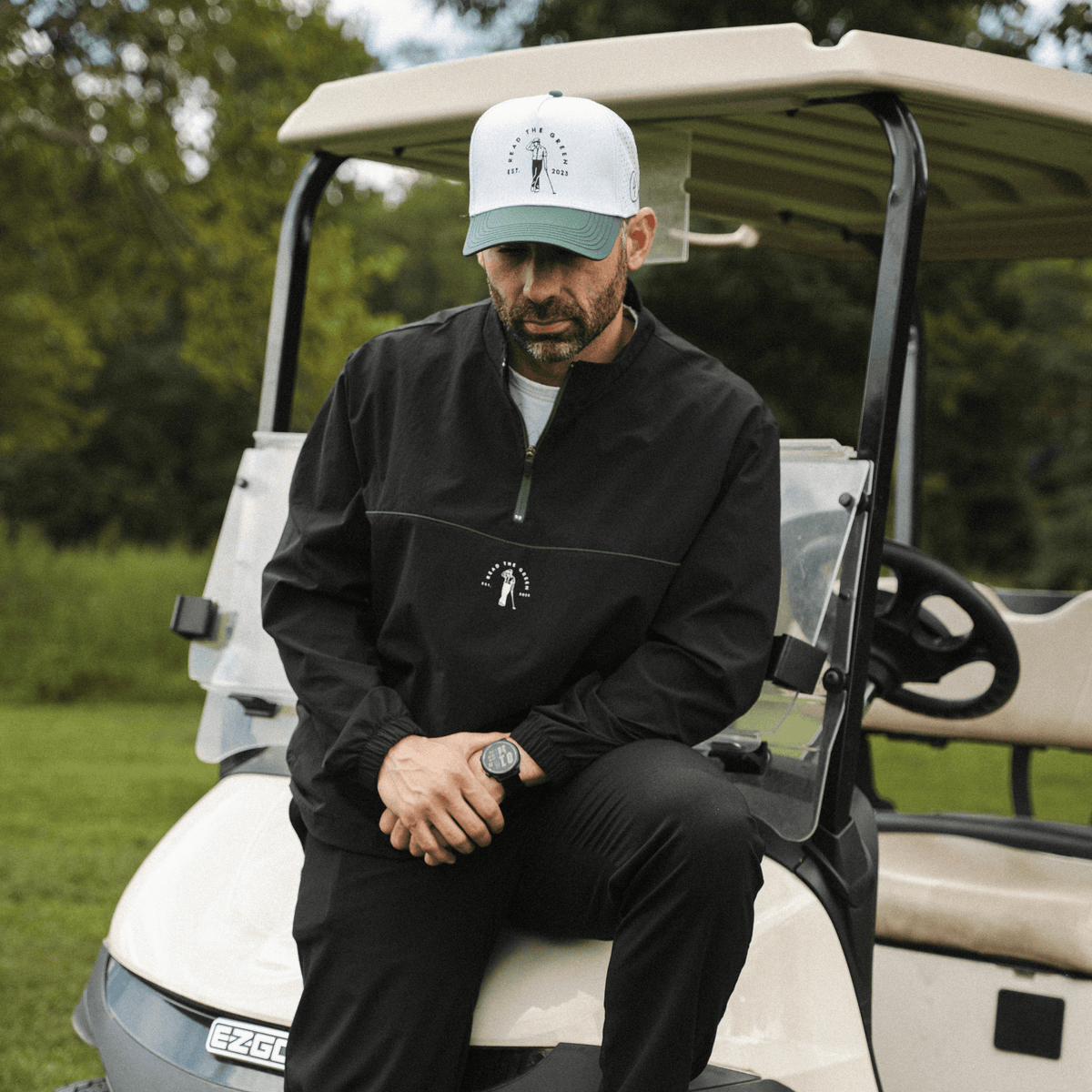 Fairway 1/4 Zip | Black