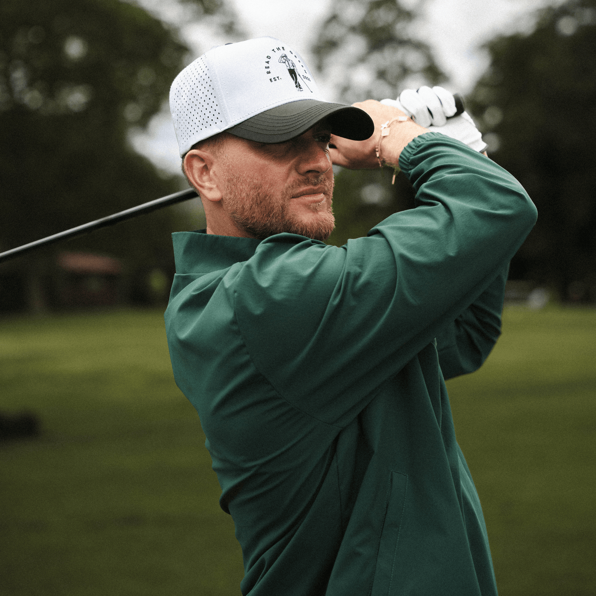 Fairway Performance Cap | Black & White