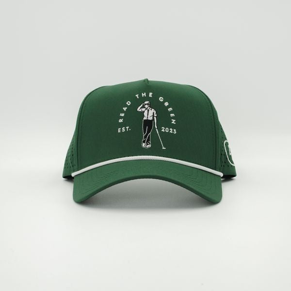 Fairway Performance Cap | Green (White Rope)