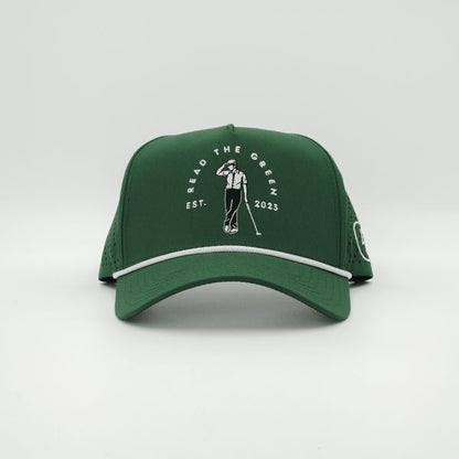 Fairway Performance Cap | Green (White Rope)