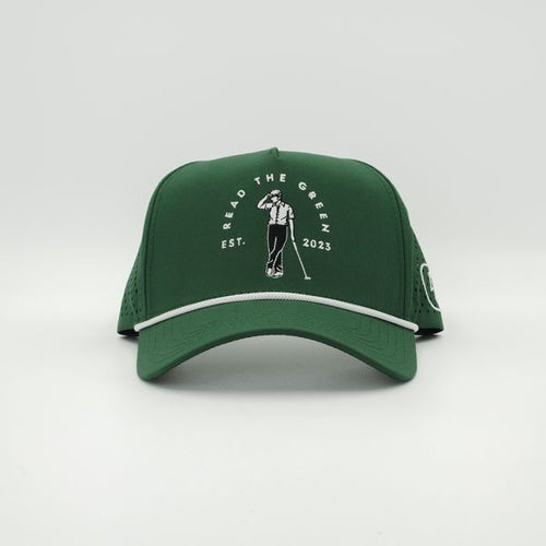 Fairway Performance Cap | Green (White Rope)