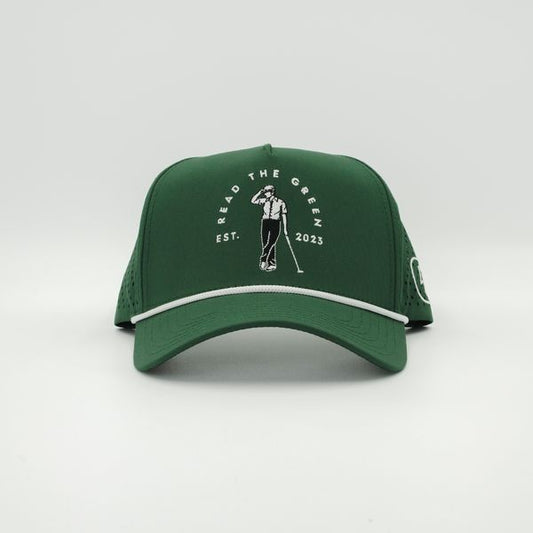 Fairway Performance Cap | Green (White Rope)