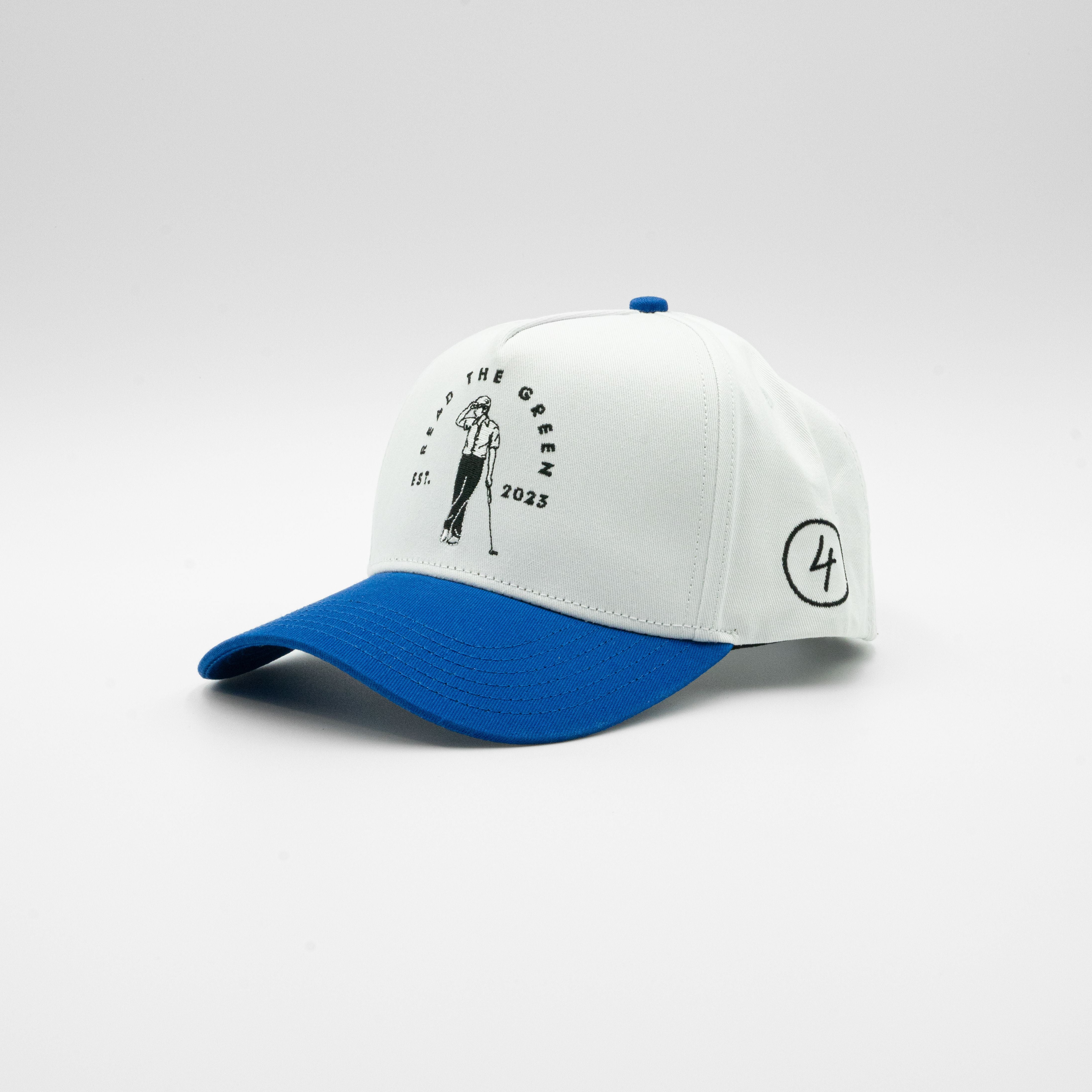 Founder's Cap | Royal Blue & White