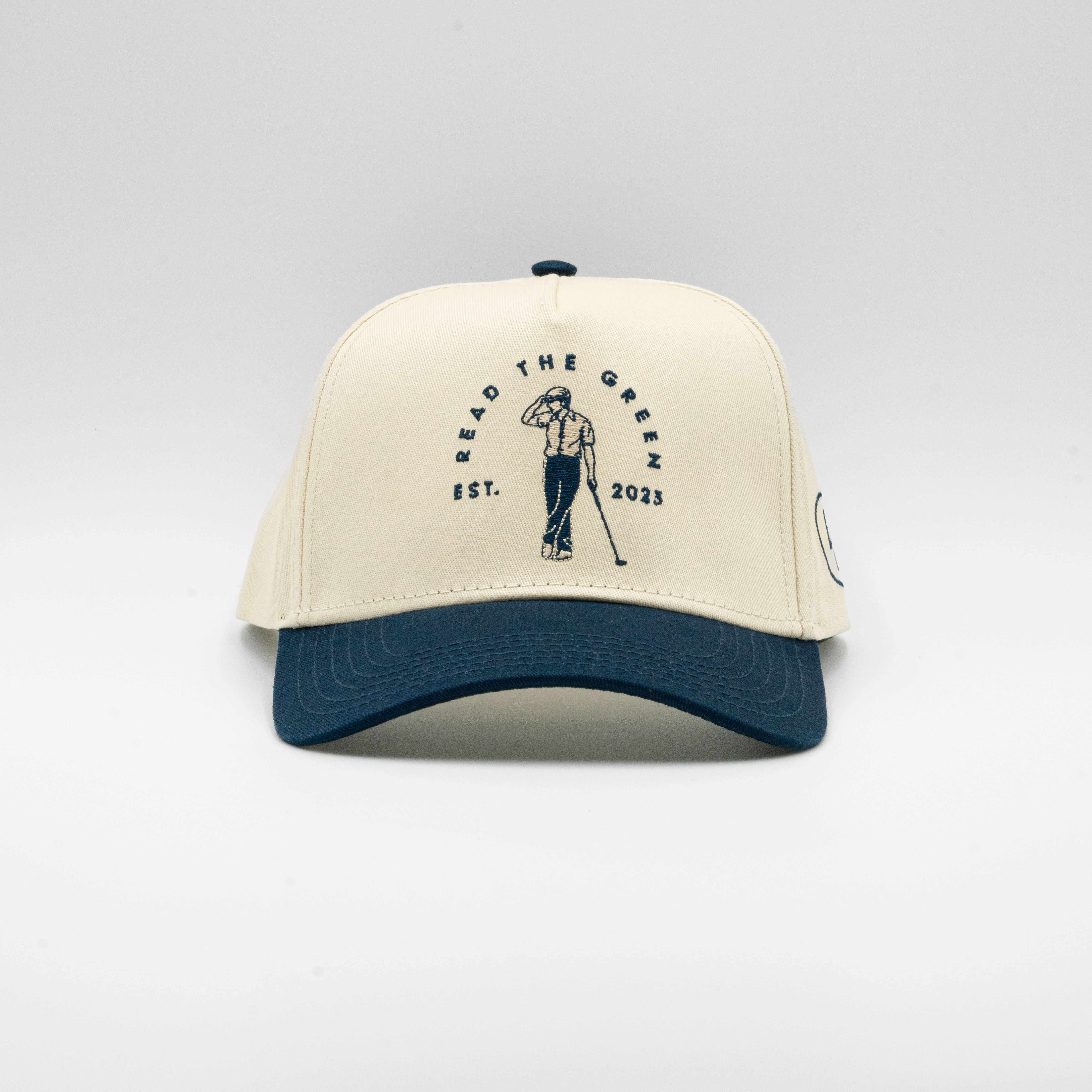 Founder's Cap | Navy Blue & Natural