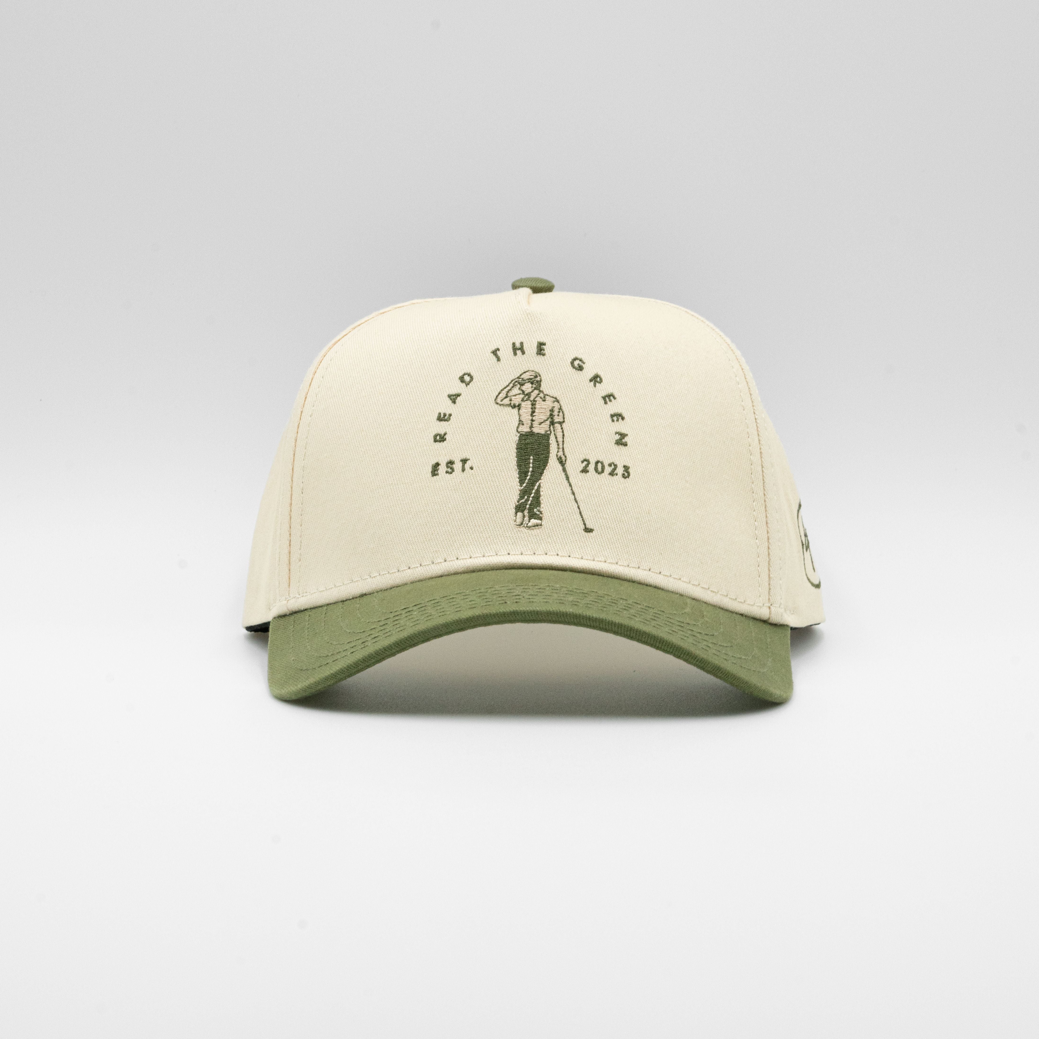 Founder's Cap | Olive Green & Natural