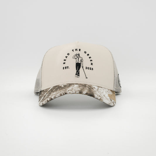 Trucker Hat | Natural & Camo