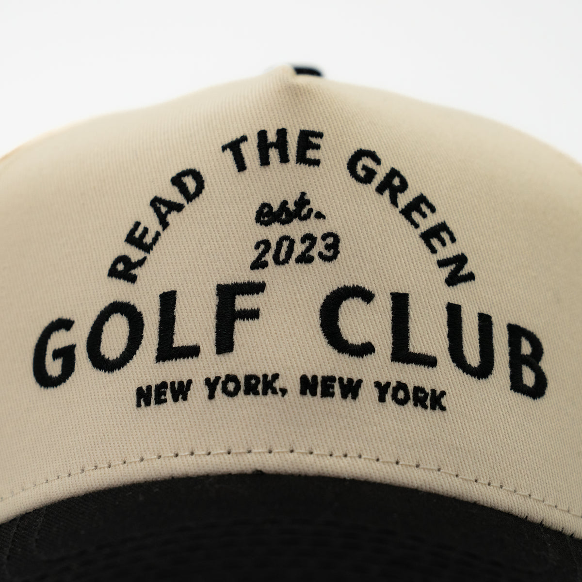 Club Cap | Black & Natural