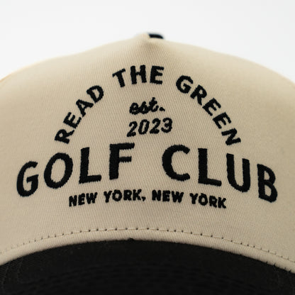 Club Cap | Black & Natural
