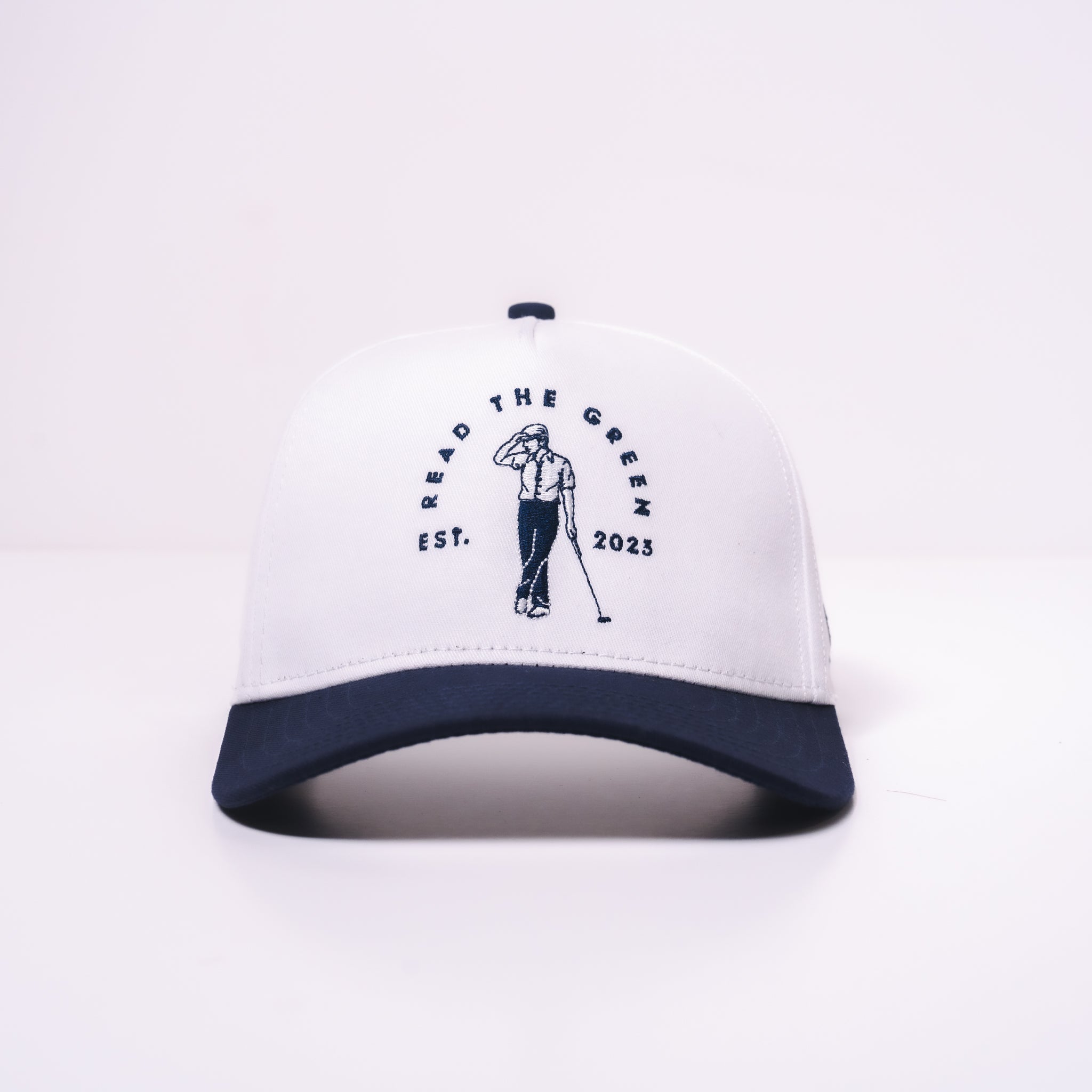 Founder's Cap | Navy Blue & White
