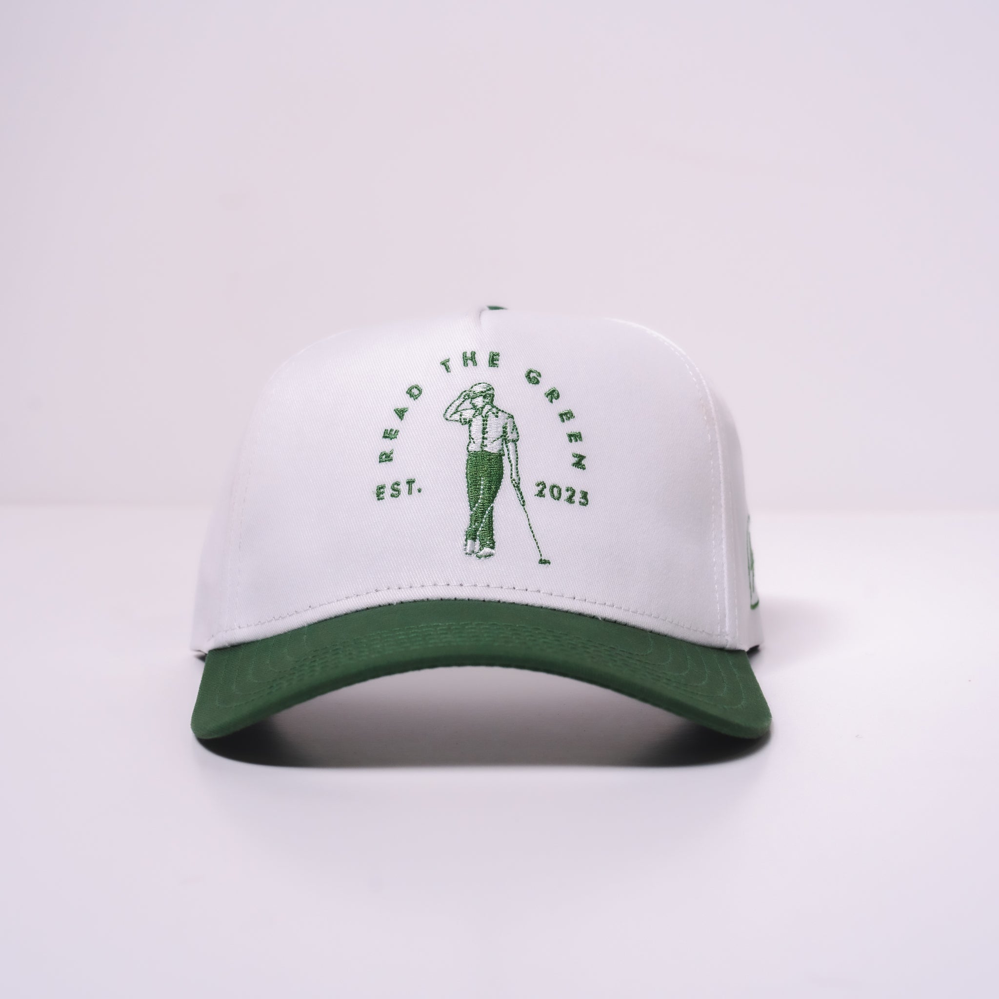 Founder's Cap | Green & White