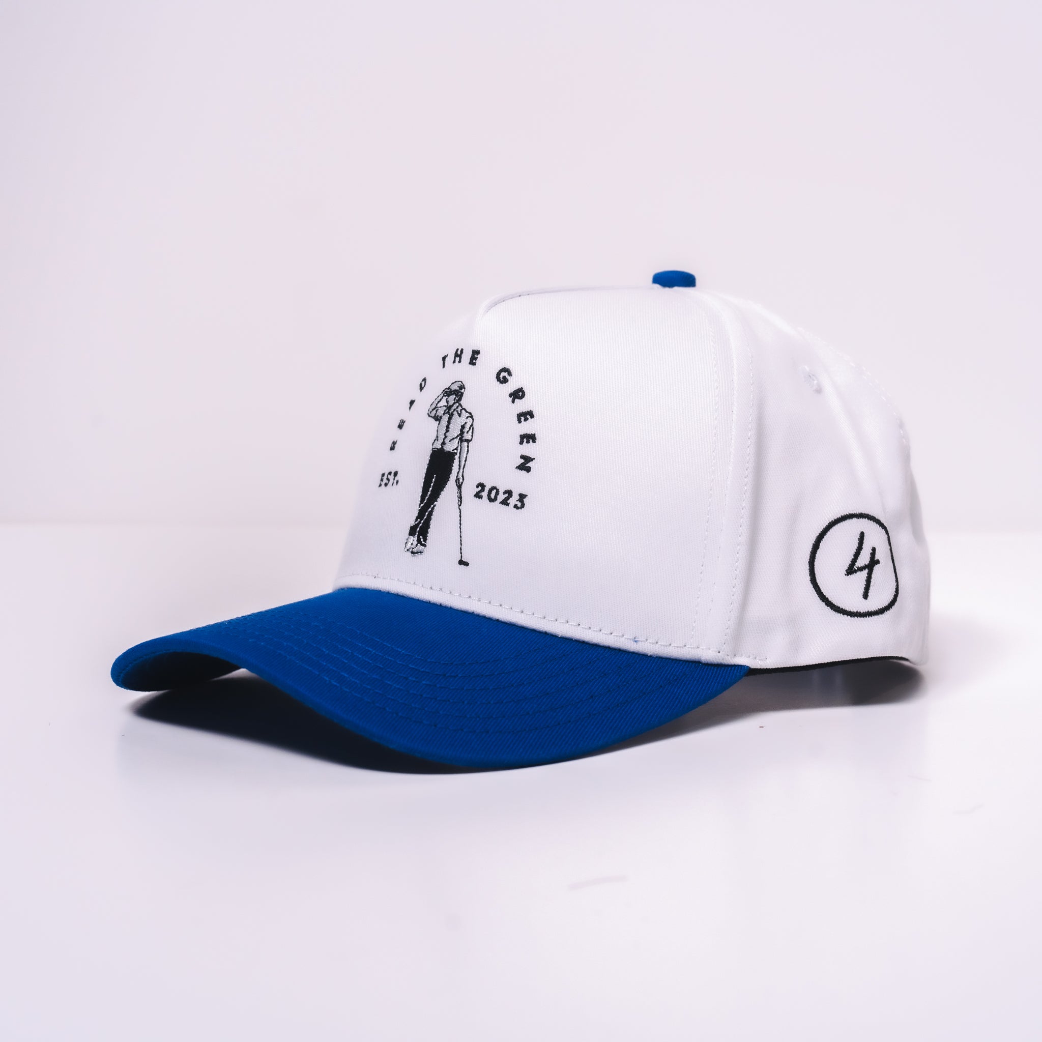 Founder's Cap | Royal Blue & White