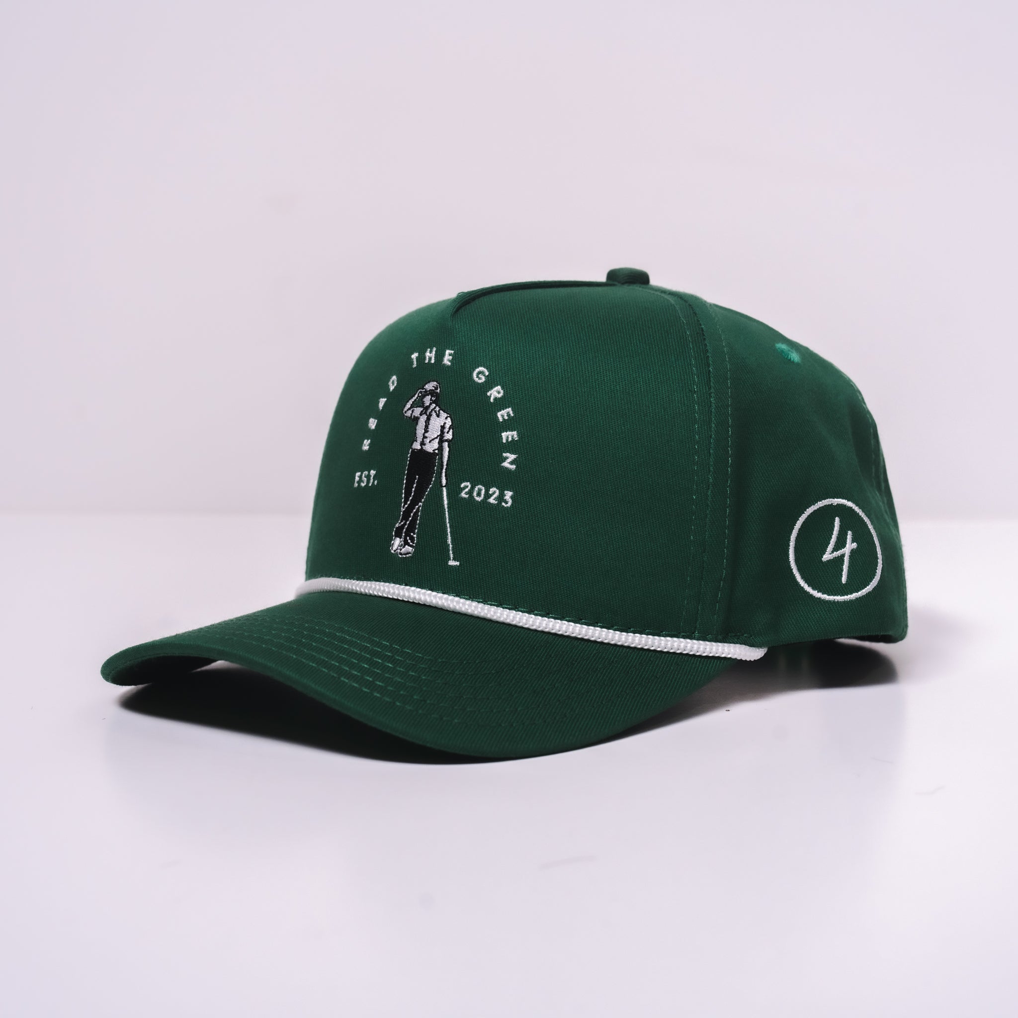 Founder's Cap | Green (White Rope)
