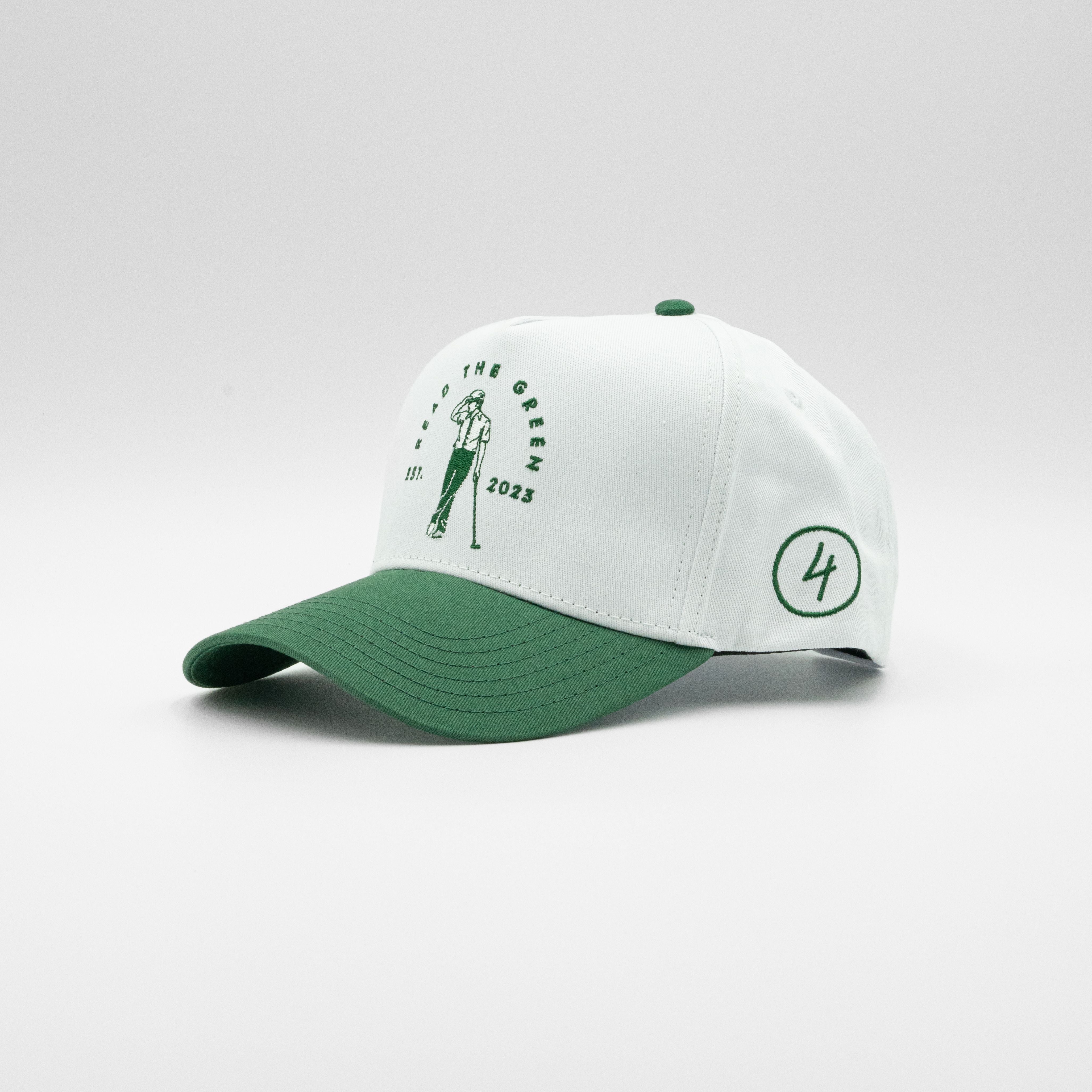 Founder's Cap | Green & White