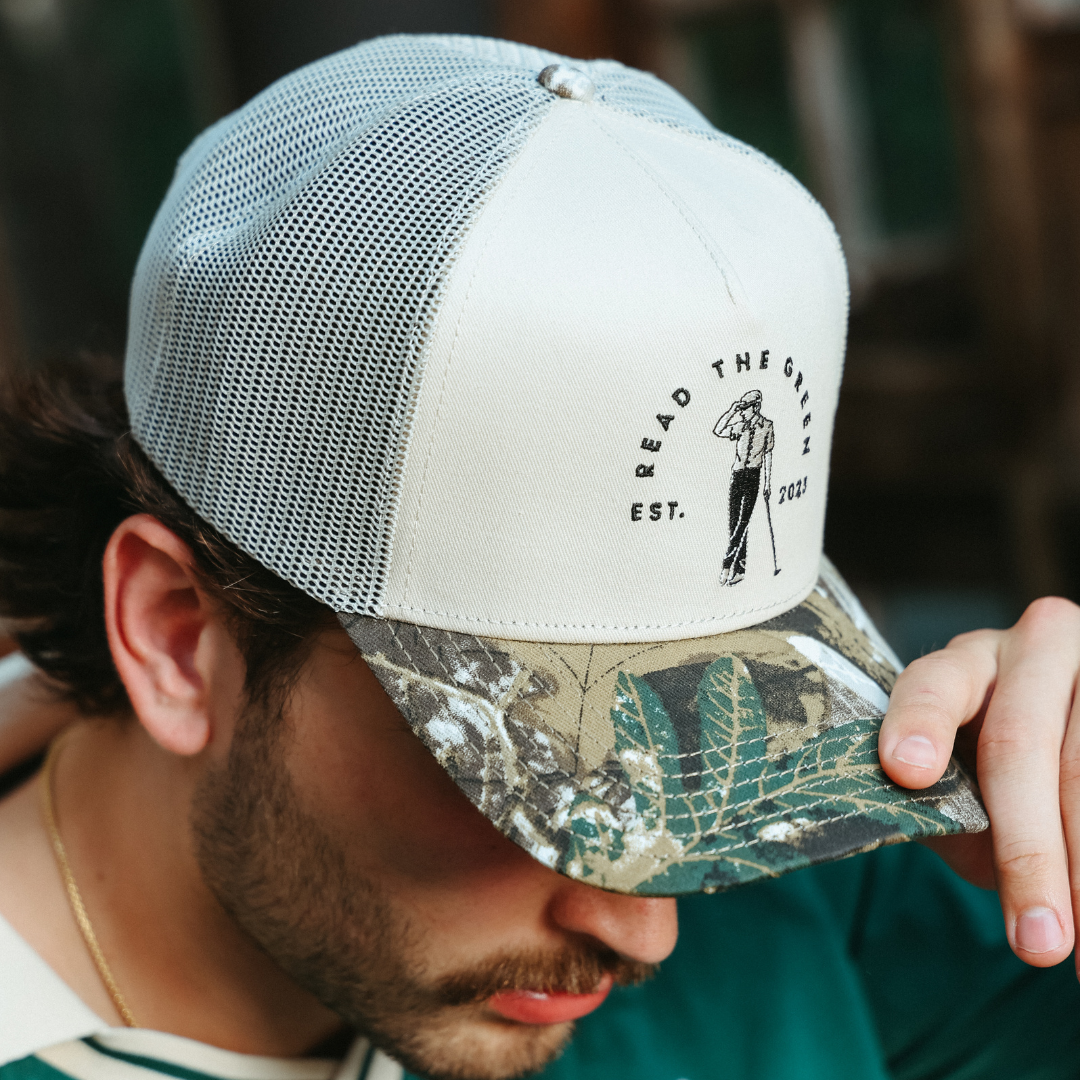 Trucker Hat | Natural & Camo