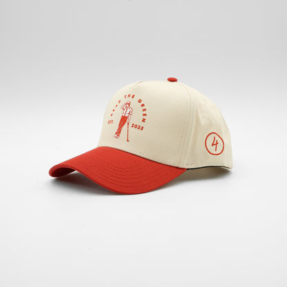 Founder's Cap | Cardinal & Natural