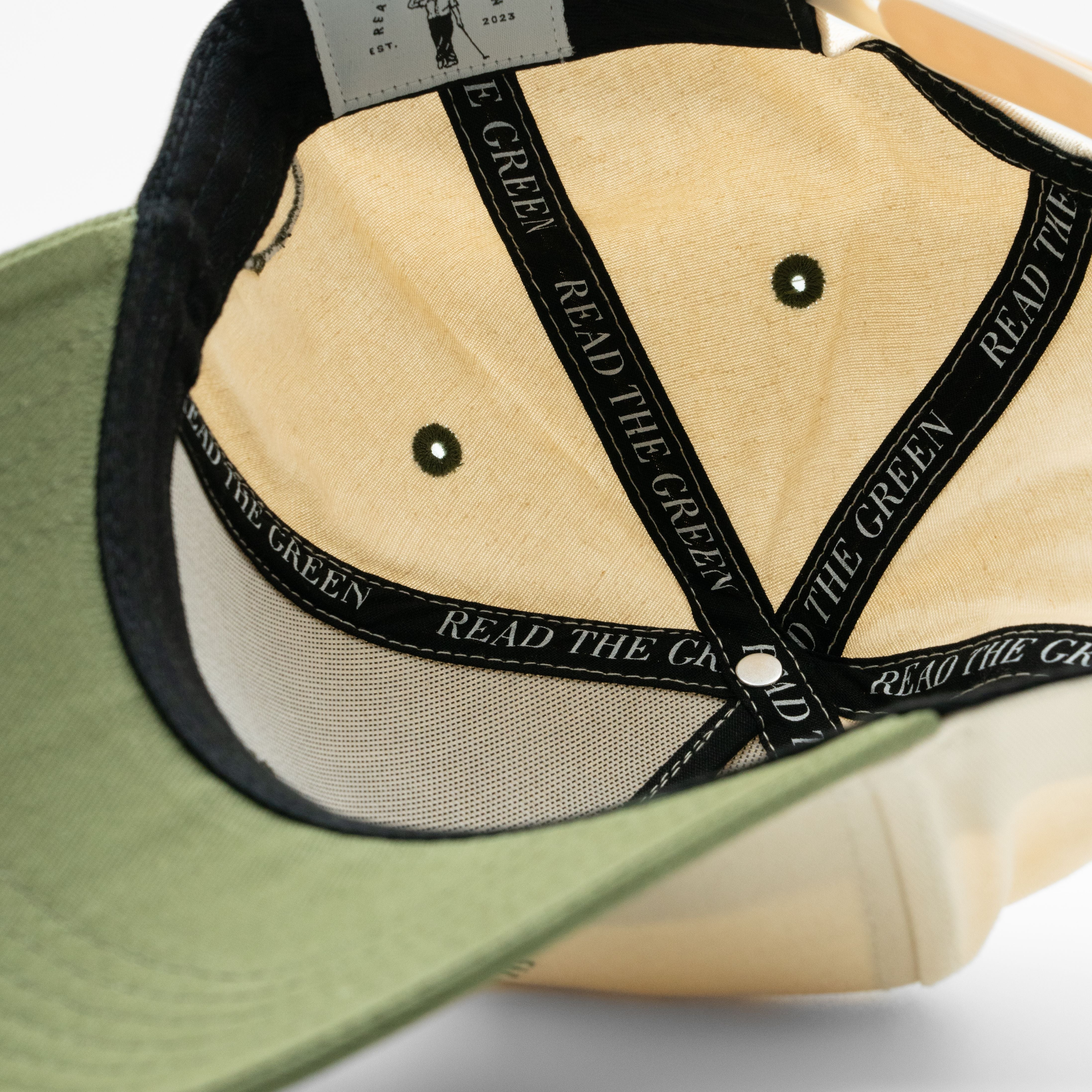 Founder's Cap | Olive Green & Natural