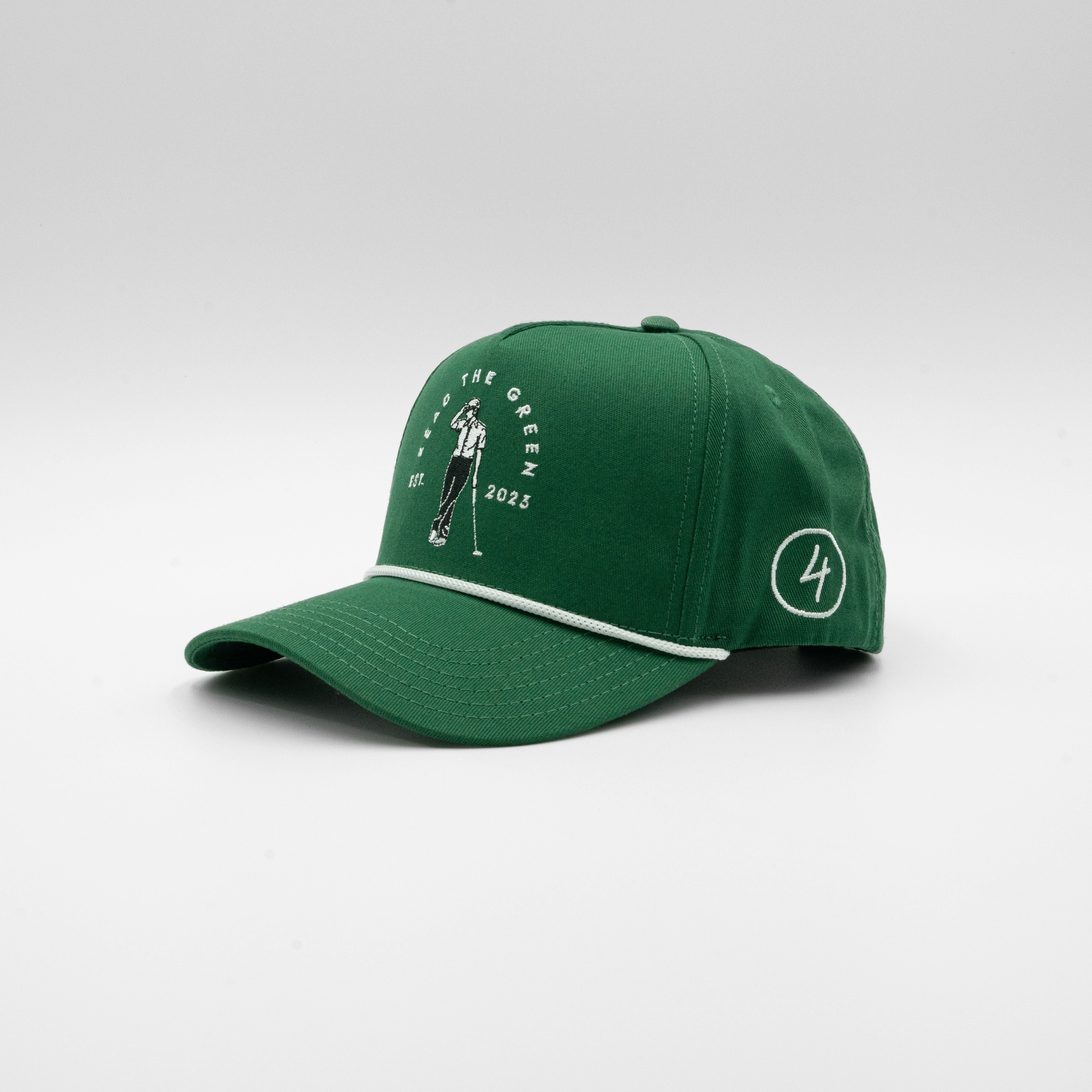 Founder's Cap | Green (White Rope)