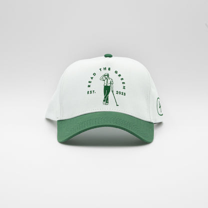 Founder's Cap | Green & White