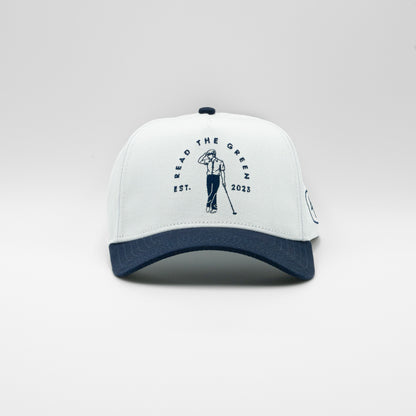 Founder's Cap | Navy Blue & White