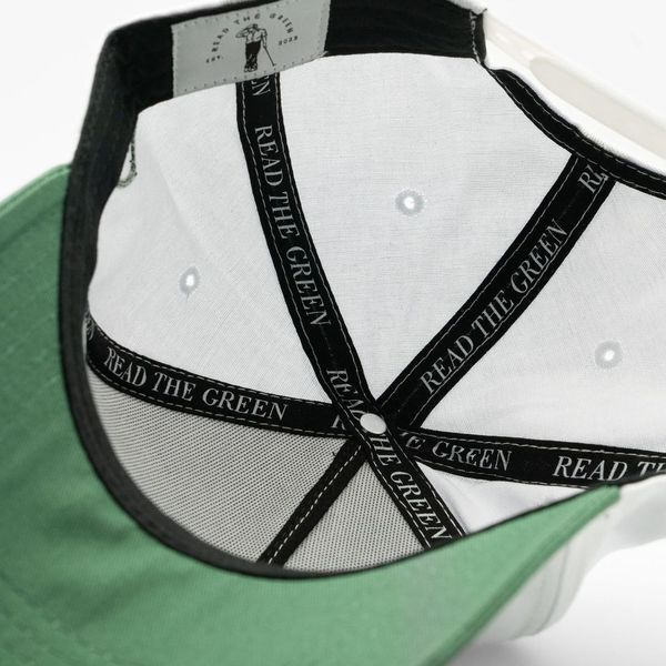 Founder's Cap | Green & White