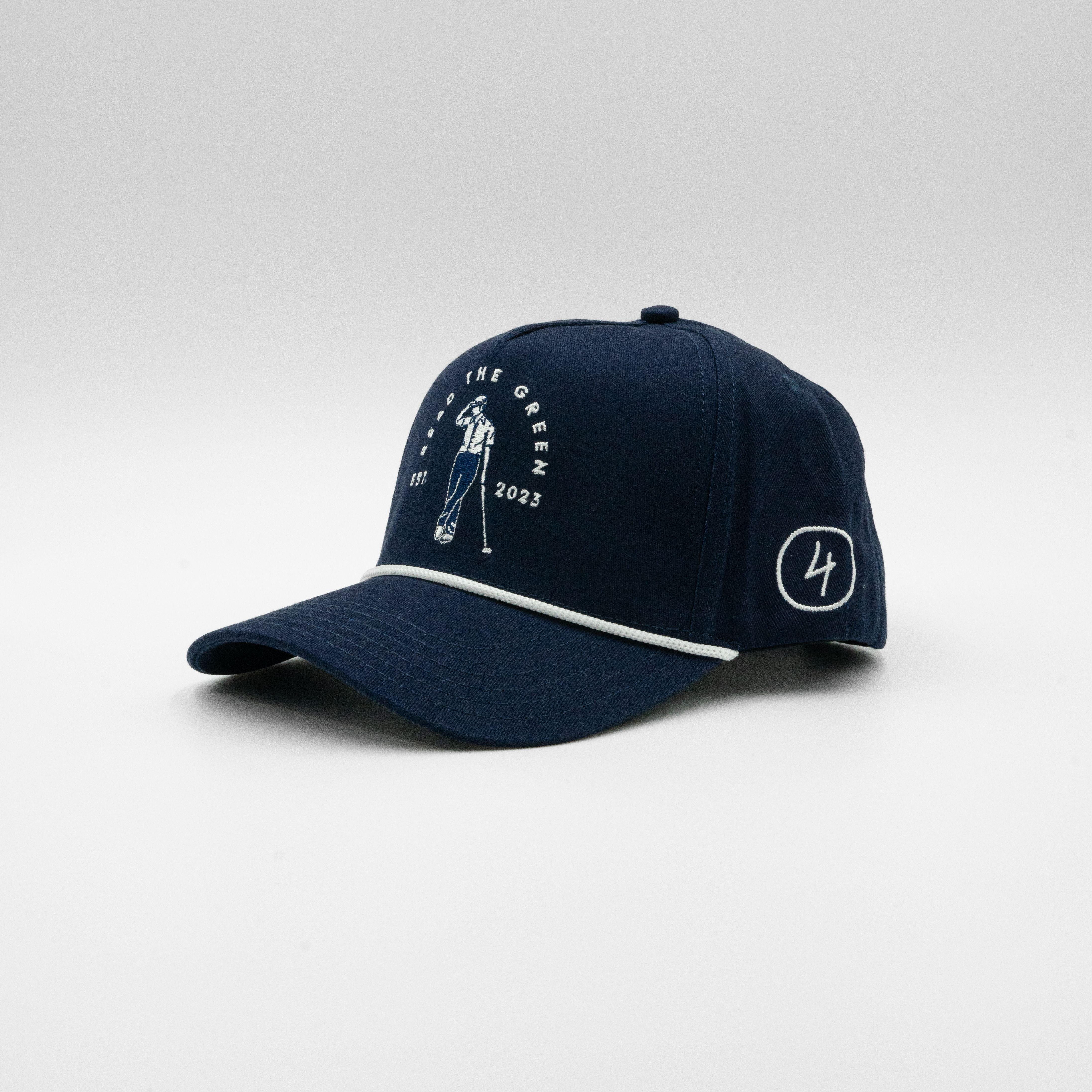 Founder's Cap | Navy (White Rope)